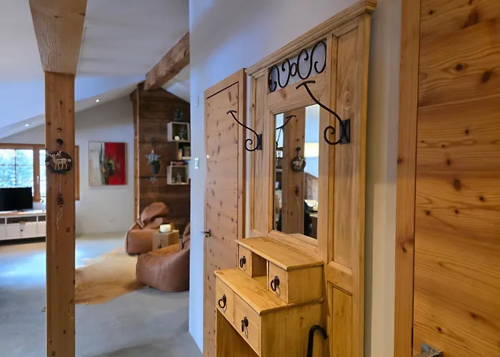 Apartment Alpen Oase Mit Bergblick Und Badewanne, Nähe Saas-fee Saas-Grund